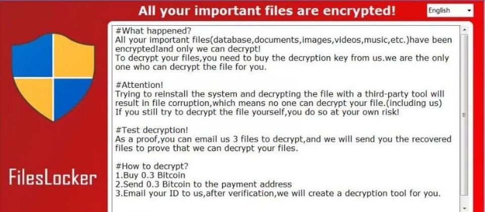 迟来的礼物？勒索软件FilesLocker给各位金钥