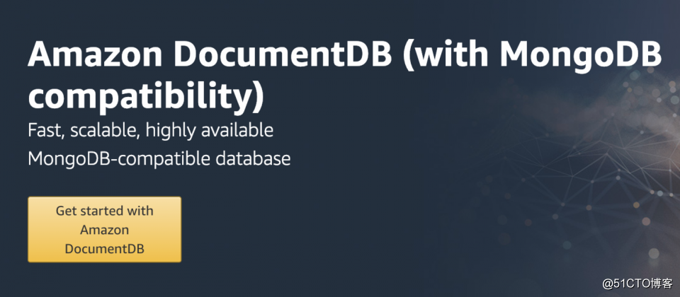 AWS推出新数据库Amazon DocumentDB