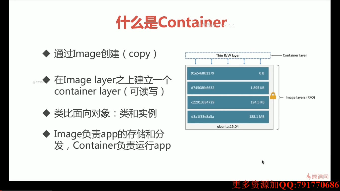 docker学习之初识container