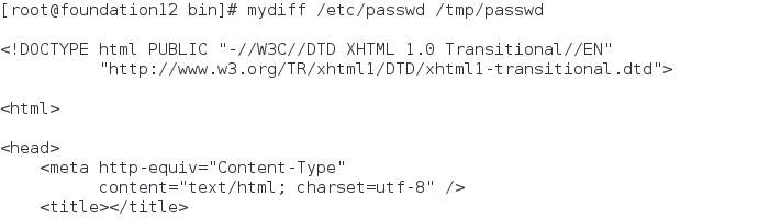 Python练习【7】【文件对比并输出可读性较强的html文件】