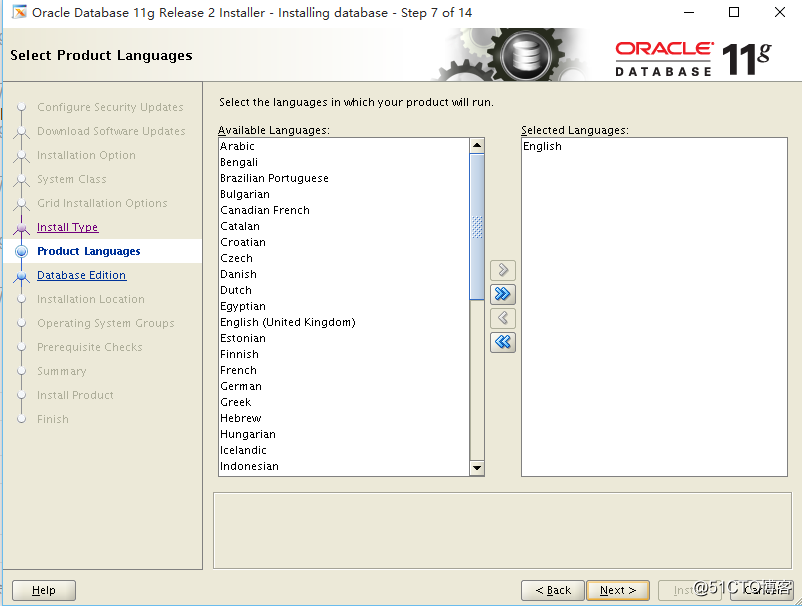 Centos7.5 安装oracle11g