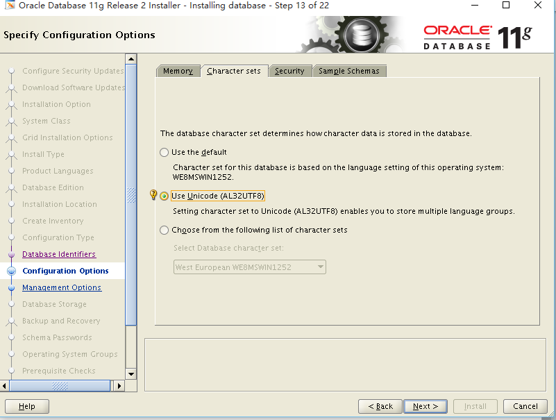 Centos7.5 安装oracle11g