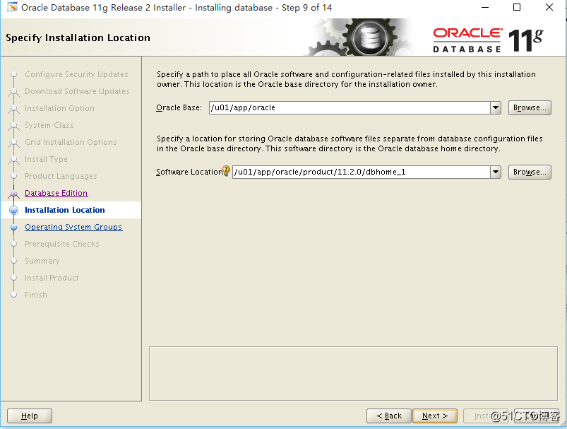 Centos7.5 安装oracle11g