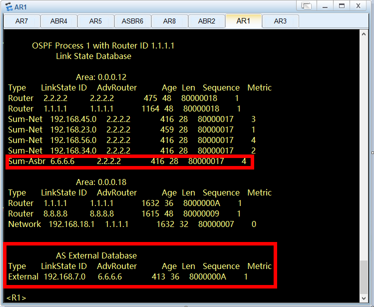 IGP OSPF 的5类LSA