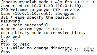建立简单的FTP服务器