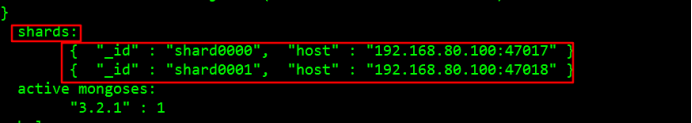 MongoDB分片群集