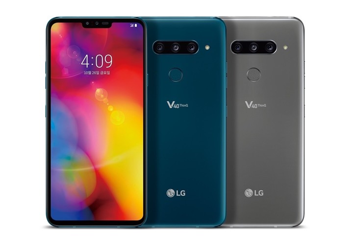 LG V40 ThinQ大量点!三主镜头与16倍变焦