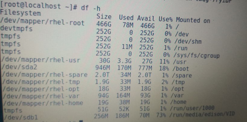 rhel7.5调整lvm分区配置挂载无法启动解决方法记录