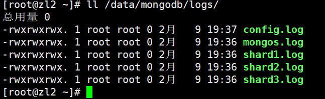 mongodb分片