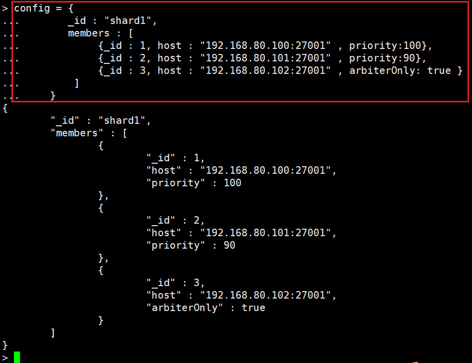 mongodb分片