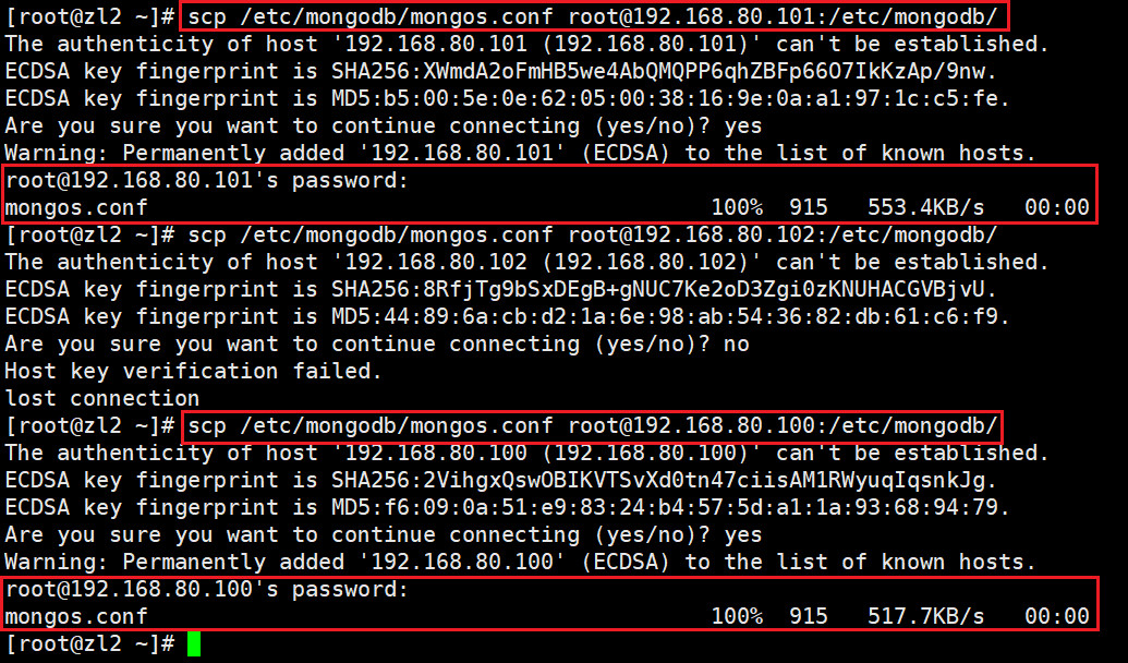 mongodb分片