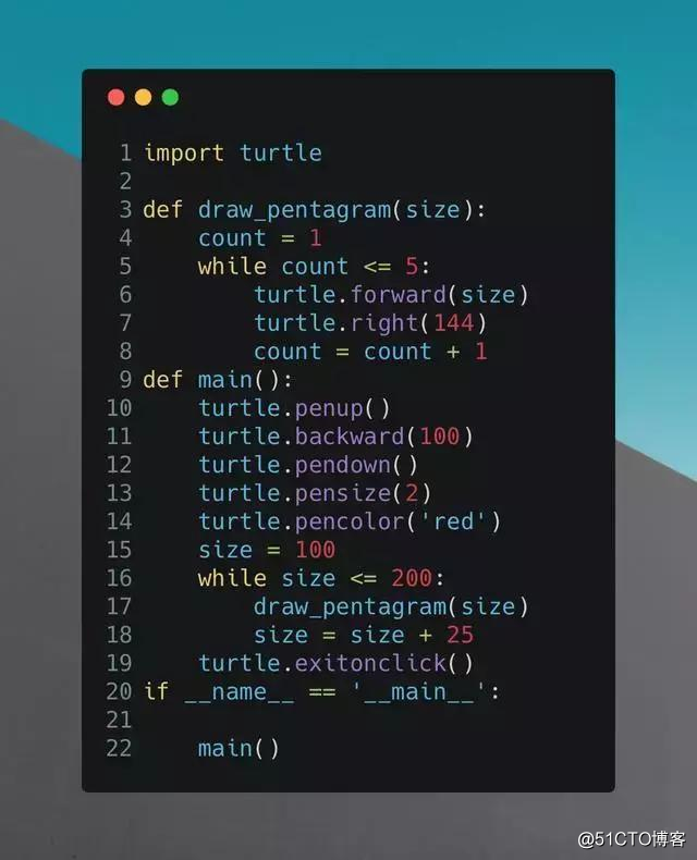 原來python還能這麽用，使用turtle庫畫出漂亮的畫！