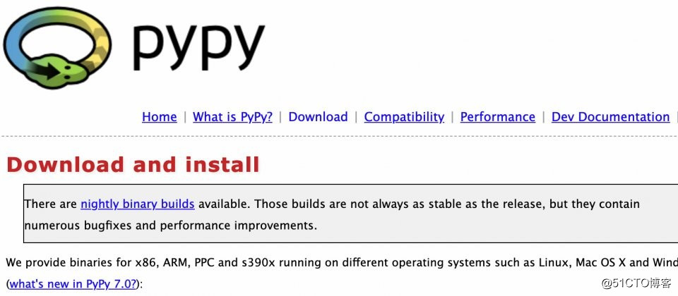 Python直译器PyPy释第7版 更新模块及垃圾回收机制