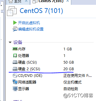 Centos7 磁盘分区