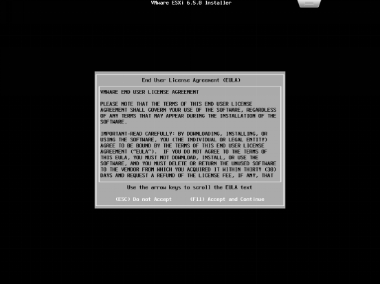 VMware Esxi6.5安装教程（图文安装）