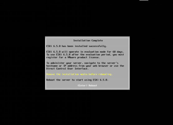 VMware Esxi6.5安装教程（图文安装）