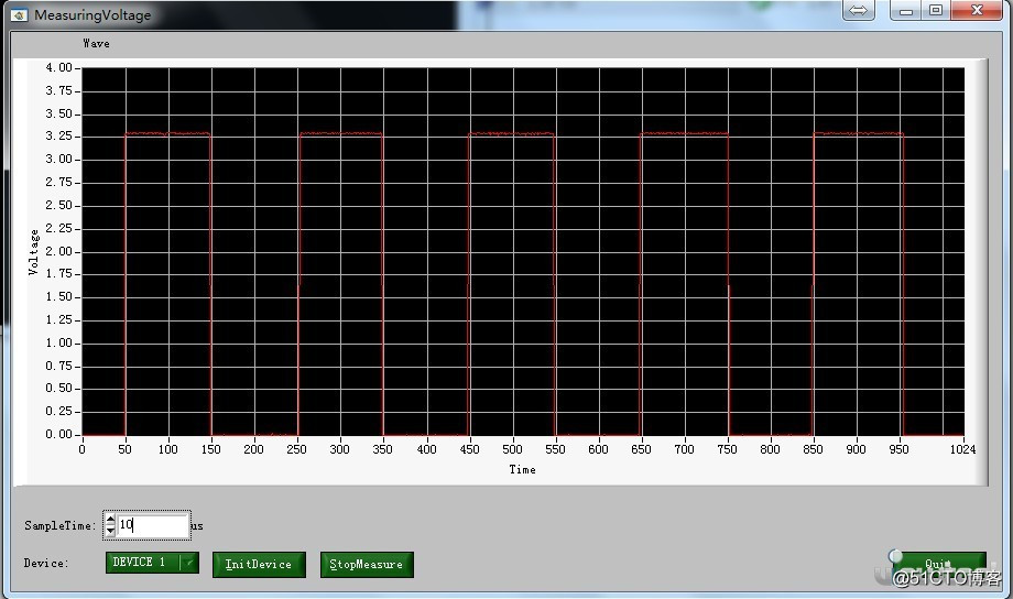 利用Ginkgo 2的ADC实现虚拟示波器的功能