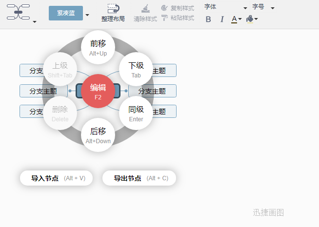 利用在线画图工具绘制人际交往思维导图方法介绍