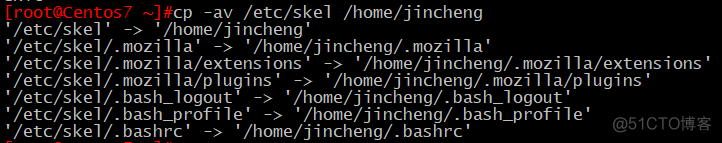 /etc/skels里的文件放到jincheng