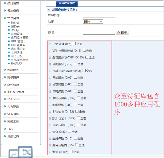 众至上网行为管理，管控内网行为,提升安全水平