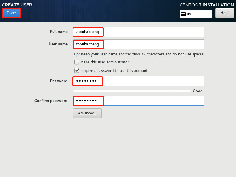 Vmware vSphere 虚拟机安装 CentOS 7.6 手册