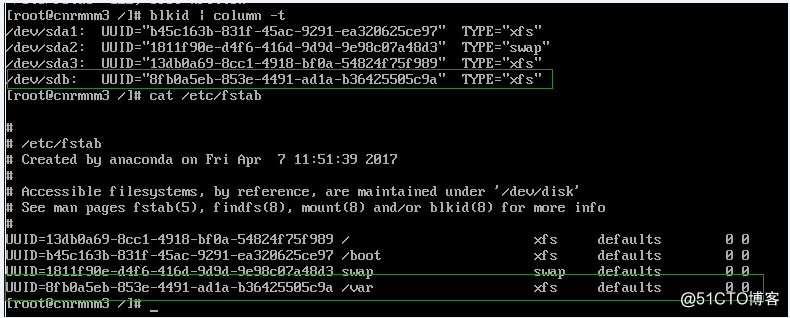 Linux System 添加磁盤之方案一