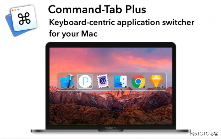 Command-Tab Plus for Mac 1.90破解版 — Mac窗口切换工具