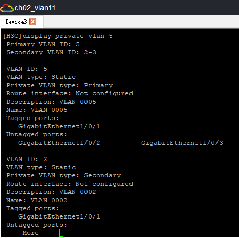 Primary VLAN