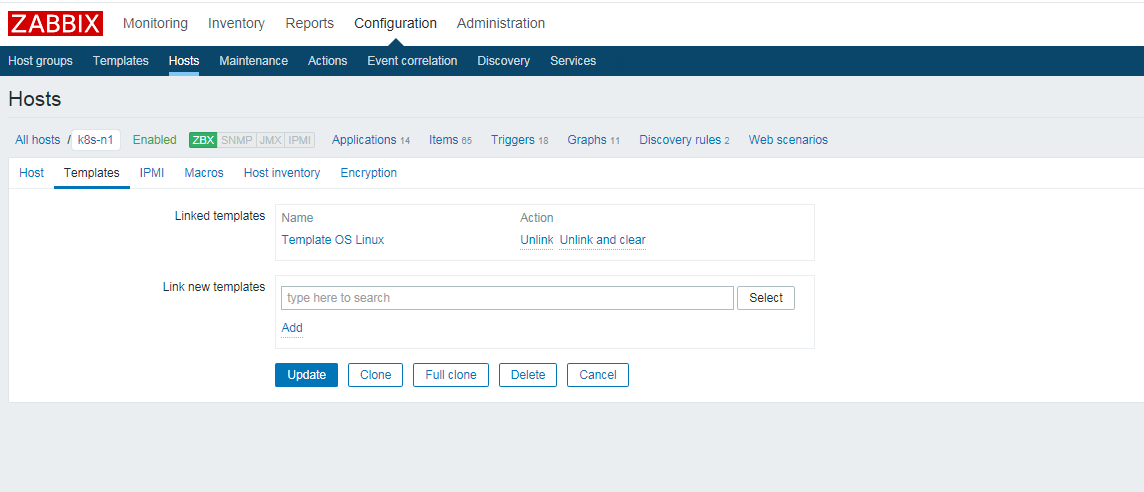 linux监控详细说明配置----zabbix（4.0）