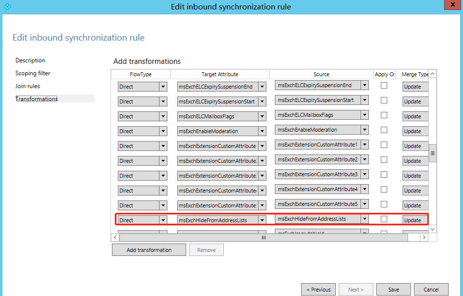 Azure AD 同步后相关属性不生效