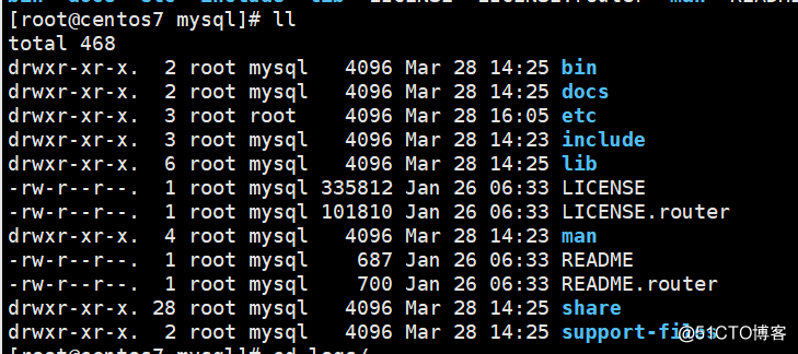 Linux Centos7 下安装Mysql - 8.0.15
