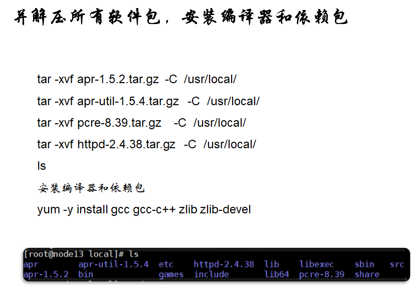 Apache编译安装