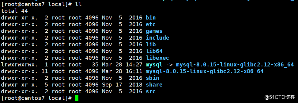 Linux Centos7 下安装Mysql - 8.0.15