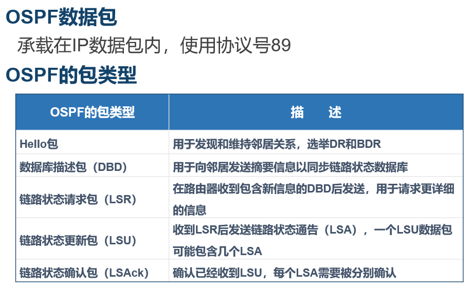 路由器OSPF的基本概念与工作过程