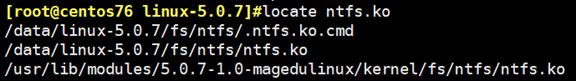 CentOS7.6使用最新内核版本5.0.7编译增加NTFS功能的详细步骤