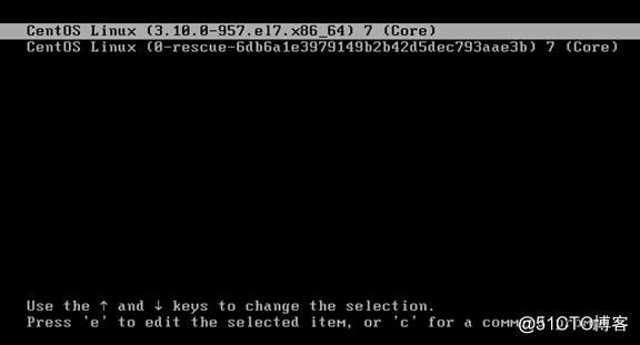 CentOS7.6破解root口令之方法二