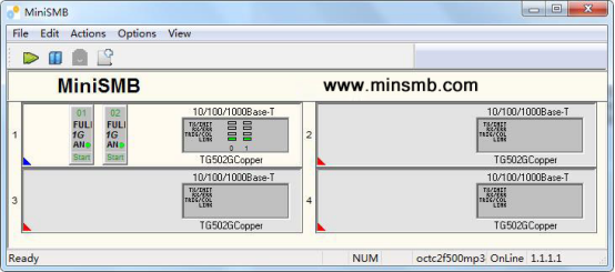 smartbits的国产版本minismb-如何配置Ping报文