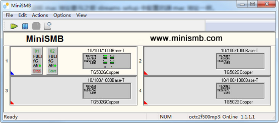 smartbits的国产版本minismb-如何配置Ping报文