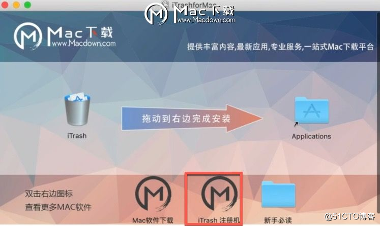 mac電腦上的卸載工具？iTrash附註冊機的macOS卸載程序