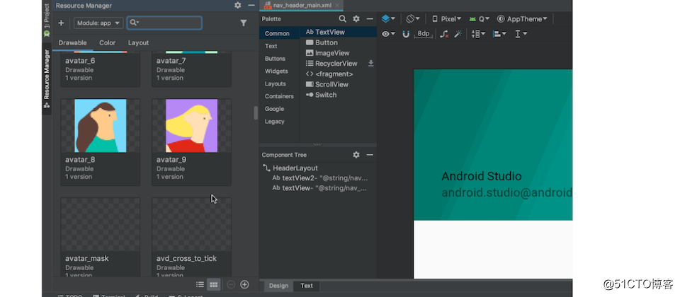Android Studio 3.4增可视化资源管理工具 可管理和预览项目资源