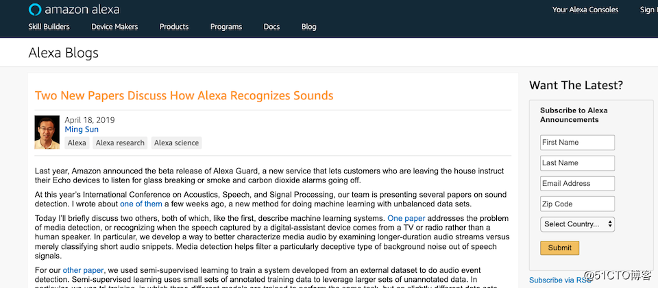 AWS研究人員找到改善Alexa語音和聲音辨識