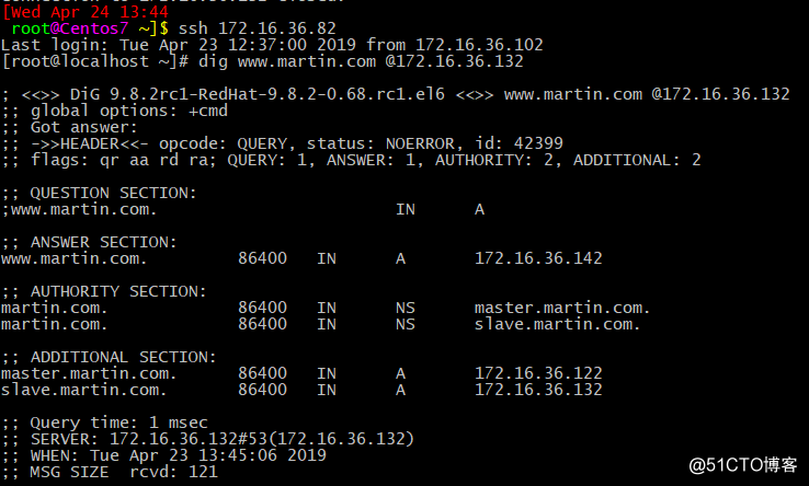 Linux之实现Internet，DNS架构