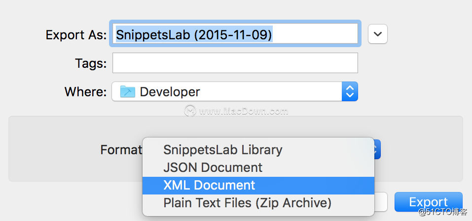代码片段管理器——SnippetsLab