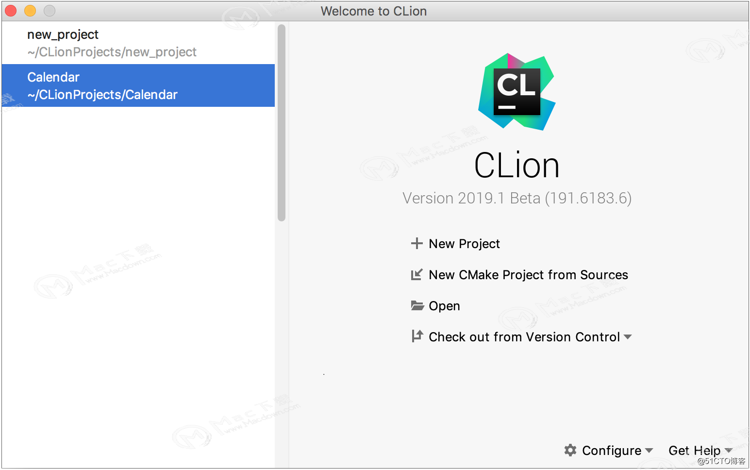 在CLion中打開/創建項目