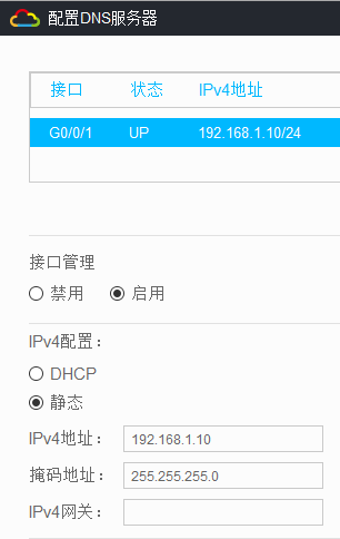 DHCP 实例配置