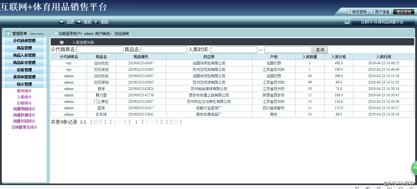 基于SSH的互联网+体育用品销售平台-java体育用品销售平台