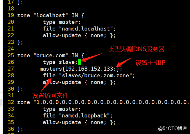 linux中DNS集群