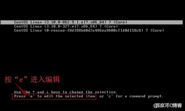 linux系统root账户密码忘记