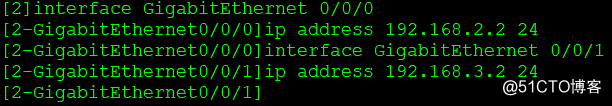 配置接口IP地址並通過靜態路由、默認路由配置實現全網互通。