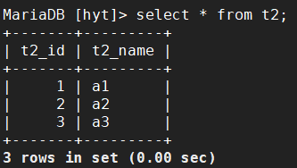 MYSQL-多表查询